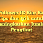 Cara Follower IG Biar Banyak: Tips dan Trik untuk Meningkatkan Jumlah Pengikut