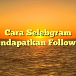 Cara Selebgram Mendapatkan Followers